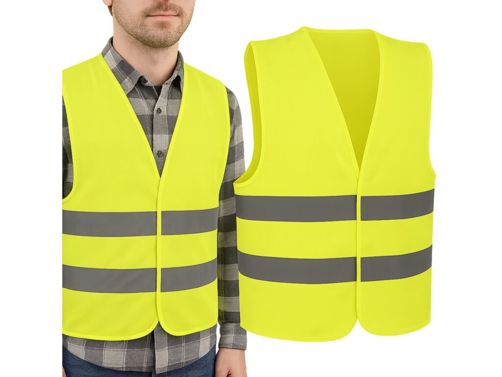 KAMIZELKA ODBLASKOWA - żółty