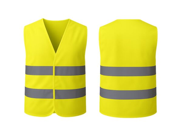 KAMIZELKA ODBLASKOWA - żółty