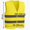 KAMIZELKA ODBLASKOWA - żółty