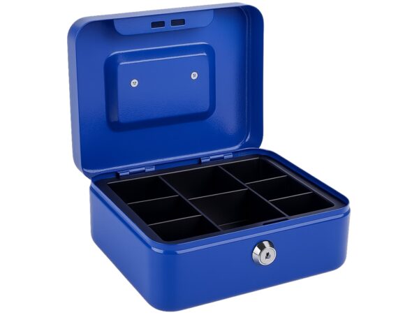 KASETKA NA PIENIADZE DUŻA 200 x 160 x 90 - niebieski