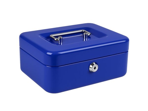 KASETKA NA PIENIADZE DUŻA 200 x 160 x 90 - niebieski