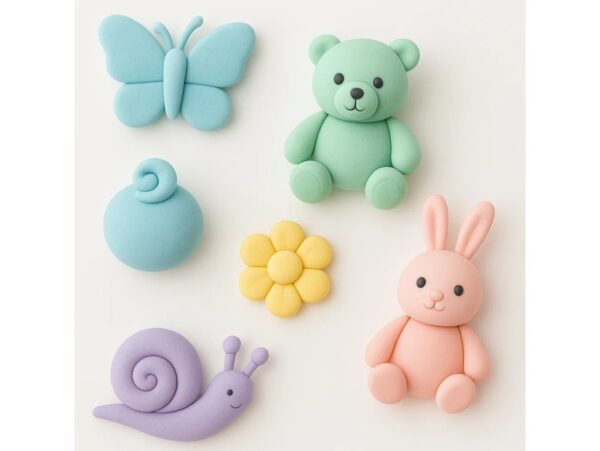 KIDEA PLASTELINA PASTELOWA 24 KOLORY