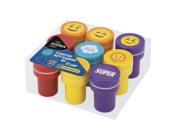 KIDEA STEMPELKI MOTYWACYJNE 9SZT