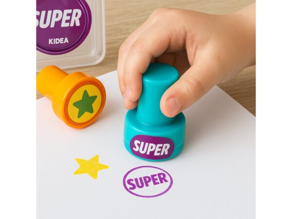 KIDEA STEMPELKI MOTYWACYJNE 9SZT