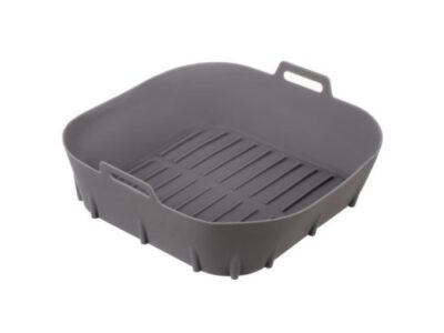 KOSZYK SILIKONOWY FORMA DO FRYTKOWNICY AIR FRYER 17x17x6cm