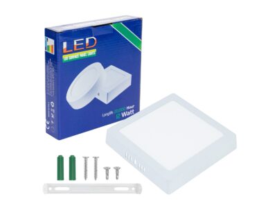 LAMPA SUFITOWA KWADRATOWA 18W
