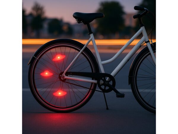 LAMPKA LED NA SZPRYCHY - czerwony