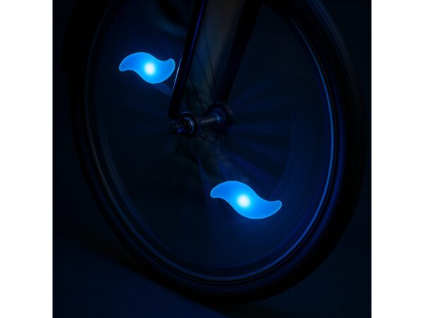 LAMPKA LED NA SZPRYCHY - niebieski