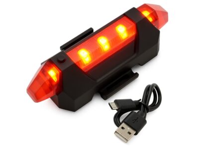 LAMPKA ROWEROWA TYLNA TYŁ ROWER ŁADOWANA LED RAPID