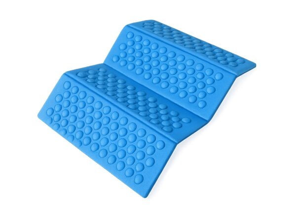 MATA DO SIEDZENIA SKŁADANA - niebieski