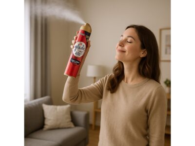 ODŚWIEŻACZ POWIETRZA GLADE AREOZOL 300ML - wiśnia i piwonia