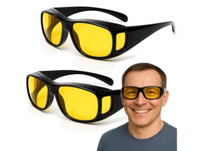 OKULARY DLA KIEROWCÓW HD VISION DO JAZDY NOCĄ 2SZT