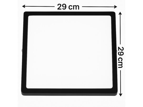 PANEL LAMPA LED PLAFON 29CM 24W - biały