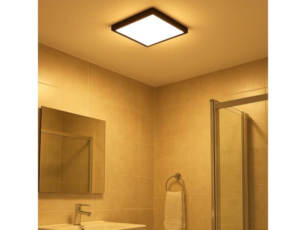 PANEL LAMPA LED PLAFON 29CM 24W - biały