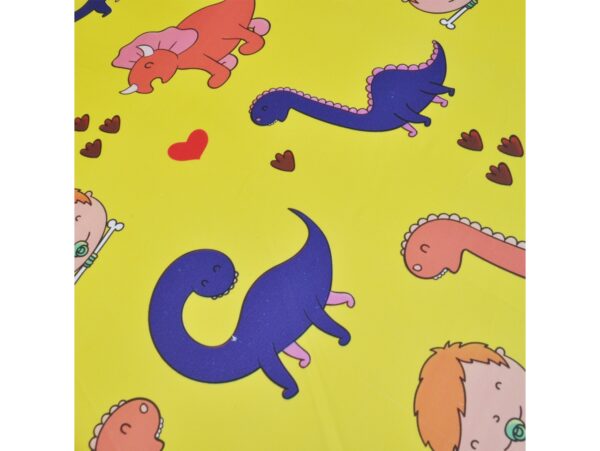 PARASOL DZIECIĘCY Z GWIZDKIEM 85CM 8 DRUTÓW PÓŁAUTOMAT - żółty