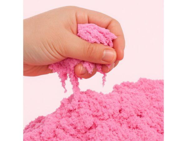 PIASEK KINETYCZNY PIASKOLINA 1KG ZAPAS - różowy