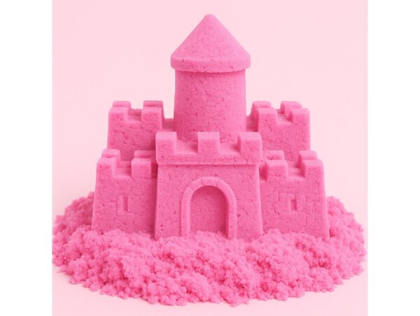 PIASEK KINETYCZNY PIASKOLINA 1KG ZAPAS - różowy