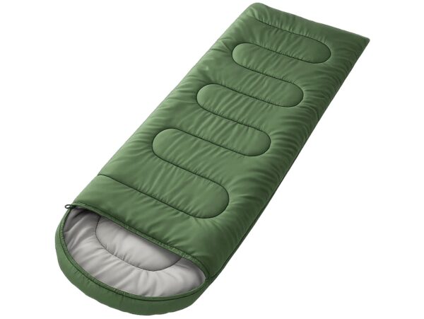 ŚPIWÓR 200x70cm - zielony ocieplany