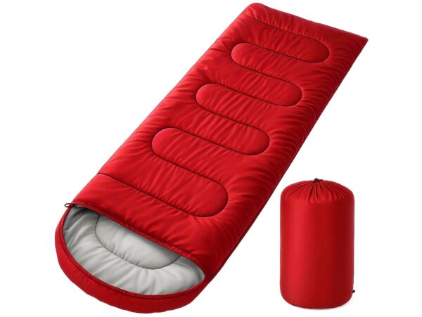 ŚPIWÓR 215CM - czerwony