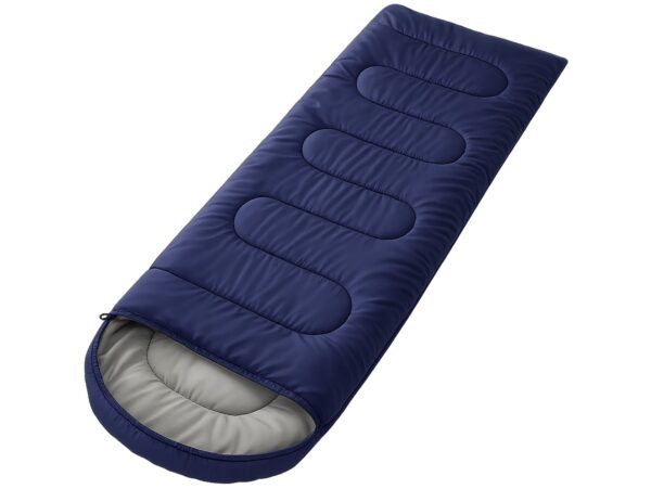 ŚPIWÓR 215CM - granatowy nieocieplany