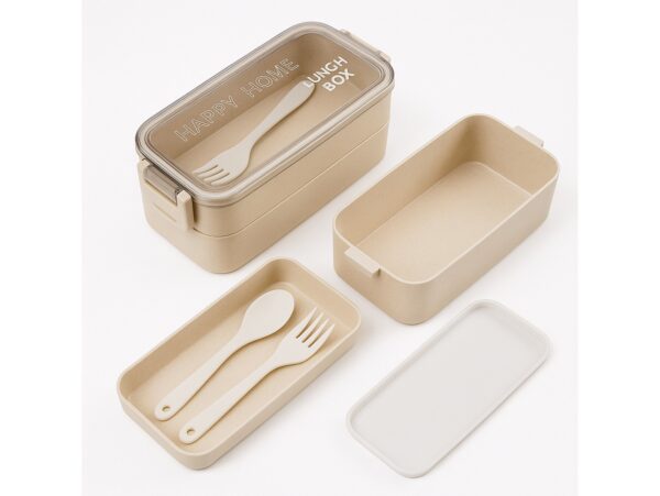 POJEMNIK LUNCH BOX 750ML - beżowy