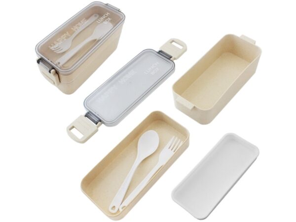 POJEMNIK LUNCH BOX 750ML - beżowy