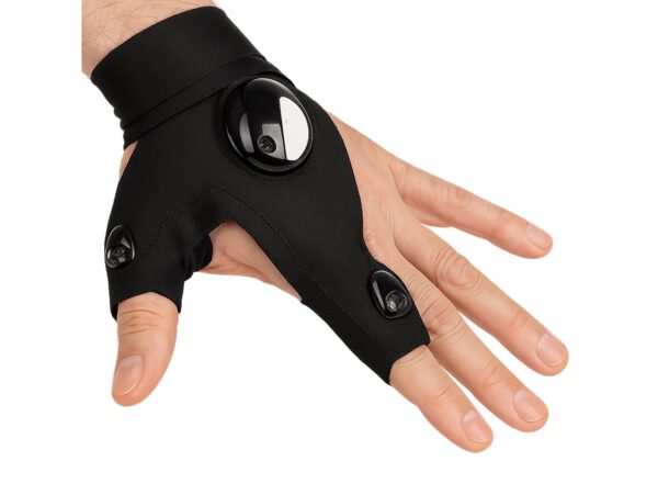 RĘKAWICZKI ZE ŚWIATŁAMI LED