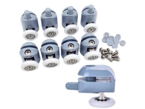 ROLKI DO KABIN PRYSZNICOWYCH 8SZT - pojedyńcze bez odbojników