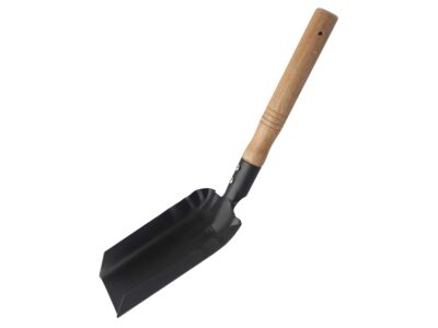SZUFELKA METALOWA Z DREWNIANĄ RĄCZKĄ 37CM