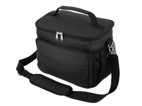 TORBA TERMICZNA NA RAMIĘ - czarny
