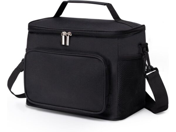 TORBA TERMICZNA NA RAMIĘ - czarny