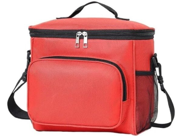 TORBA TERMICZNA NA RAMIĘ - czerwony