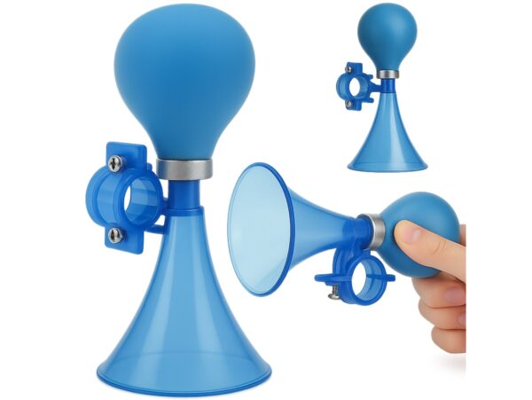 TRĄBKA ROWEROWA - niebieski