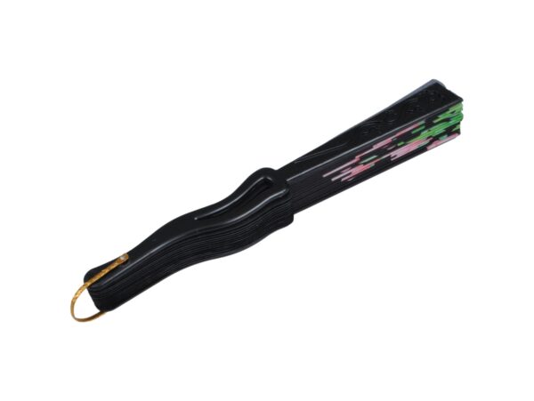 WACHLARZ MATERIAŁOWY KWIATY 25CM - różowe tulipany