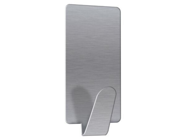 WIESZAKI SAMOPRZYLEPNE SREBRNE 16SZT 15x3,5cm