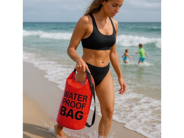 WOREK WODOSZCZELNY 10L - czerwony