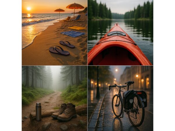 WOREK WODOSZCZELNY 10L - czerwony