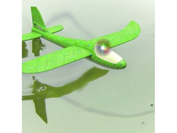 ZESTAW SAMOLOTÓW STYROPIANOWYCH 47 CM LED 6SZT