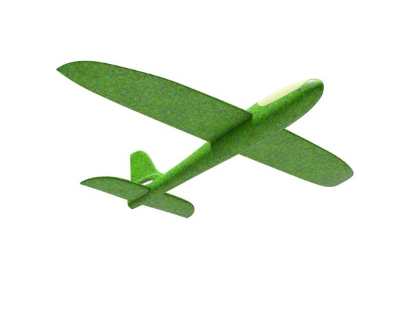 ZESTAW SAMOLOTÓW STYROPIANOWYCH 47 CM LED 6SZT