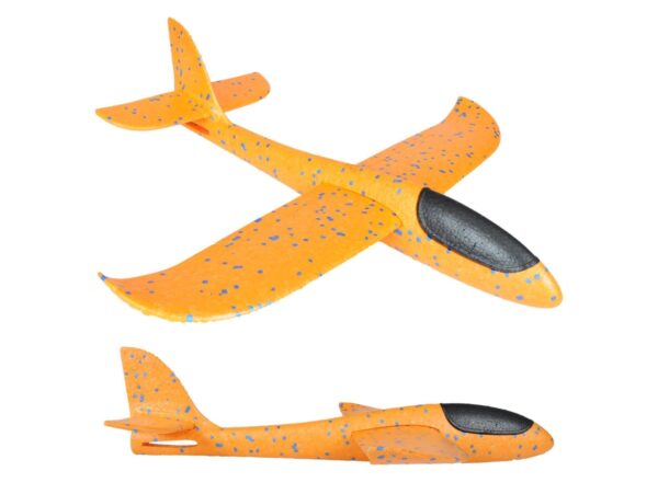 ZESTAW SAMOLOT ZABAWKA STYROPIANOWY SZYBOWIEC RZUTKA 47 CM 6SZT