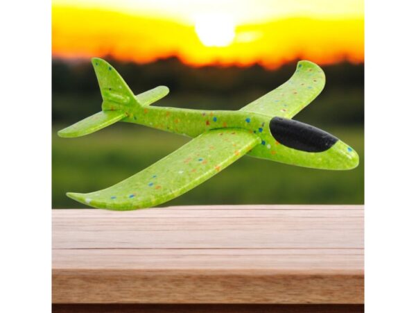 ZESTAW SAMOLOT ZABAWKA STYROPIANOWY SZYBOWIEC RZUTKA 47 CM 6SZT