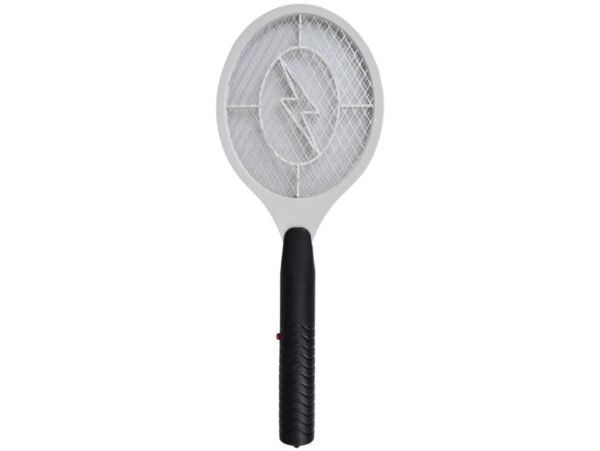 ŁAPKA NA MUCHY ELEKTRYCZNA NA BATERIE - szary