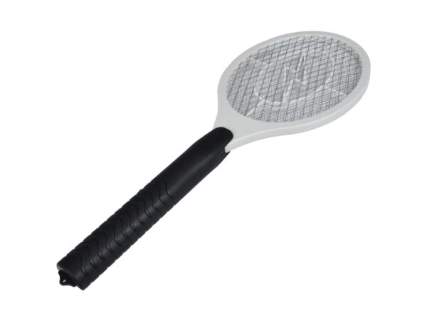 ŁAPKA NA MUCHY ELEKTRYCZNA NA BATERIE - szary