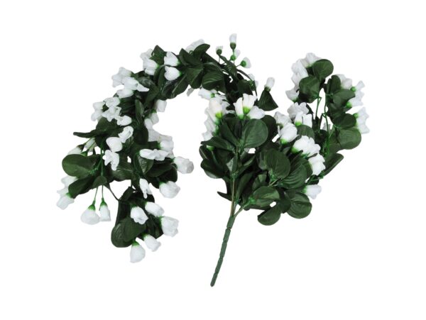 BUKIET ZWISAJĄCY SZTUCZNY 85CM 5 ŁODYG (kwiat 3x1,5 cm)