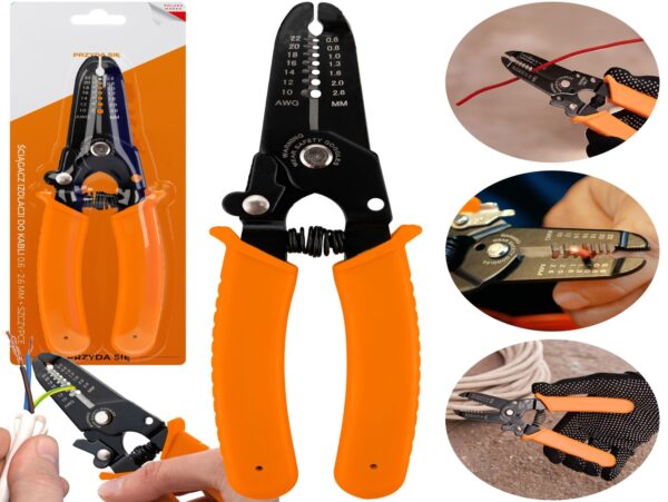 ŚCIĄGACZ IZOLACJI KABLI 0,6-2,6MM