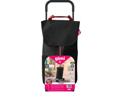 GIMI NEW TWIN WÓZEK NA ZAKUPY/NEW TWIN BLACK GM-169324 8001244025929