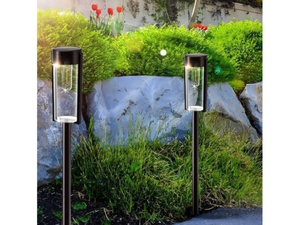 LAMPA LAMPKA SOLARNA OKRĄGŁA 53x6,7cm - ciepły biały