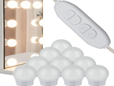 LAMPKI ŚWIATEŁKA LED NA LUSTRO 10SZT