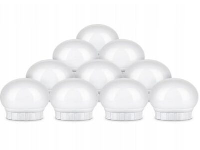 LAMPKI ŚWIATEŁKA LED NA LUSTRO 10SZT
