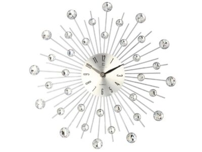 LIVELLO METALOWY ŚCIENNY 33x33x4,5CM - srebrny